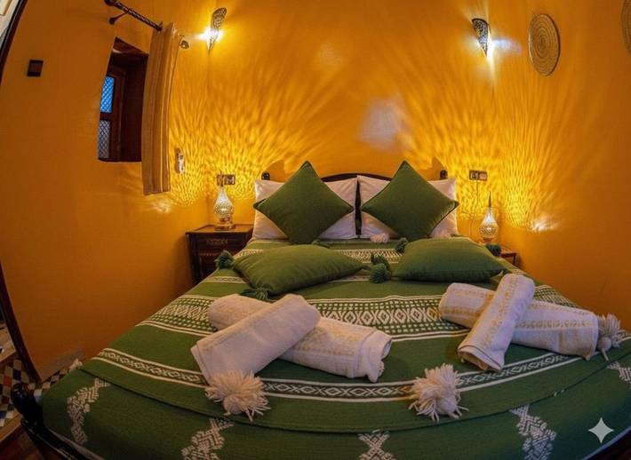 Maison d’hôte pour 3 personnes, avec terrasse dans Fes Al Bali - 2