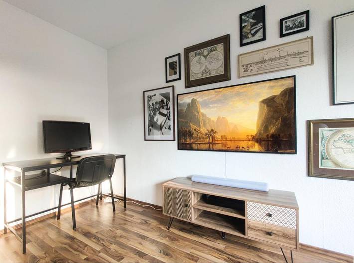 Ferienwohnung für 4 Personen, mit Garten und Ausblick in Rosengarten - 3