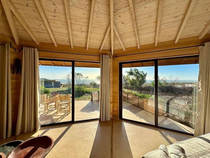 Chalet pour 2 personnes, avec vue et terrasse