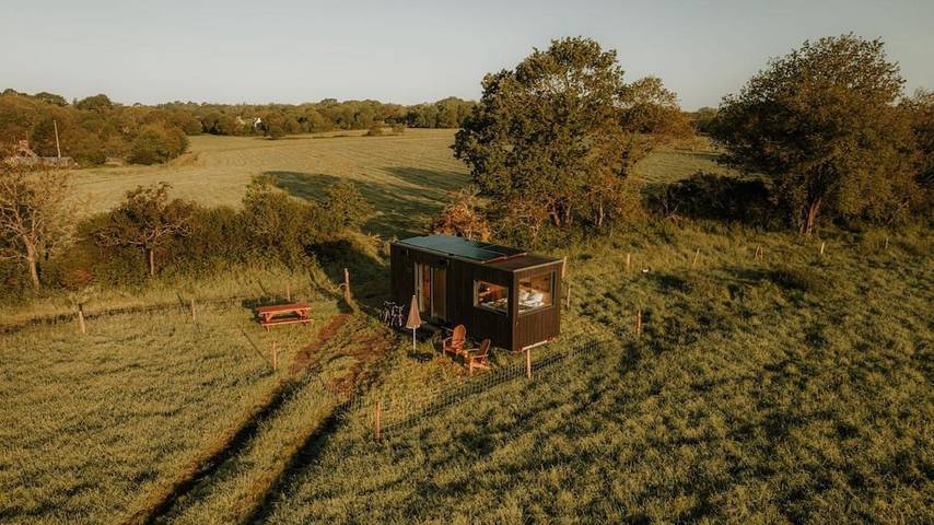 Chalet pour 4 personnes, avec terrasse et vue