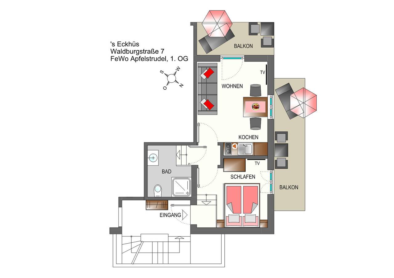 Ganze Wohnung, Fewo Apfelstrudel (Neu 2024) in Oberstdorf, Bayerisch Schwaben