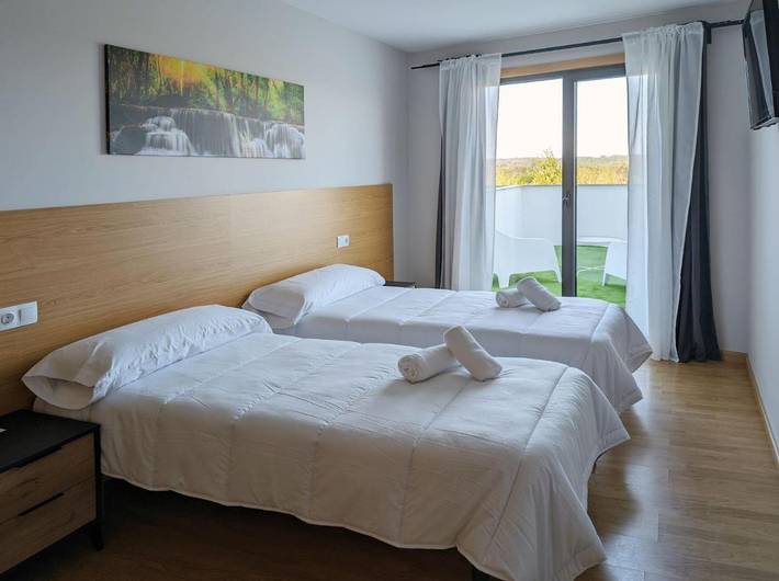 Casa de huéspuedes para 2 personas, con terraza en Arzúa