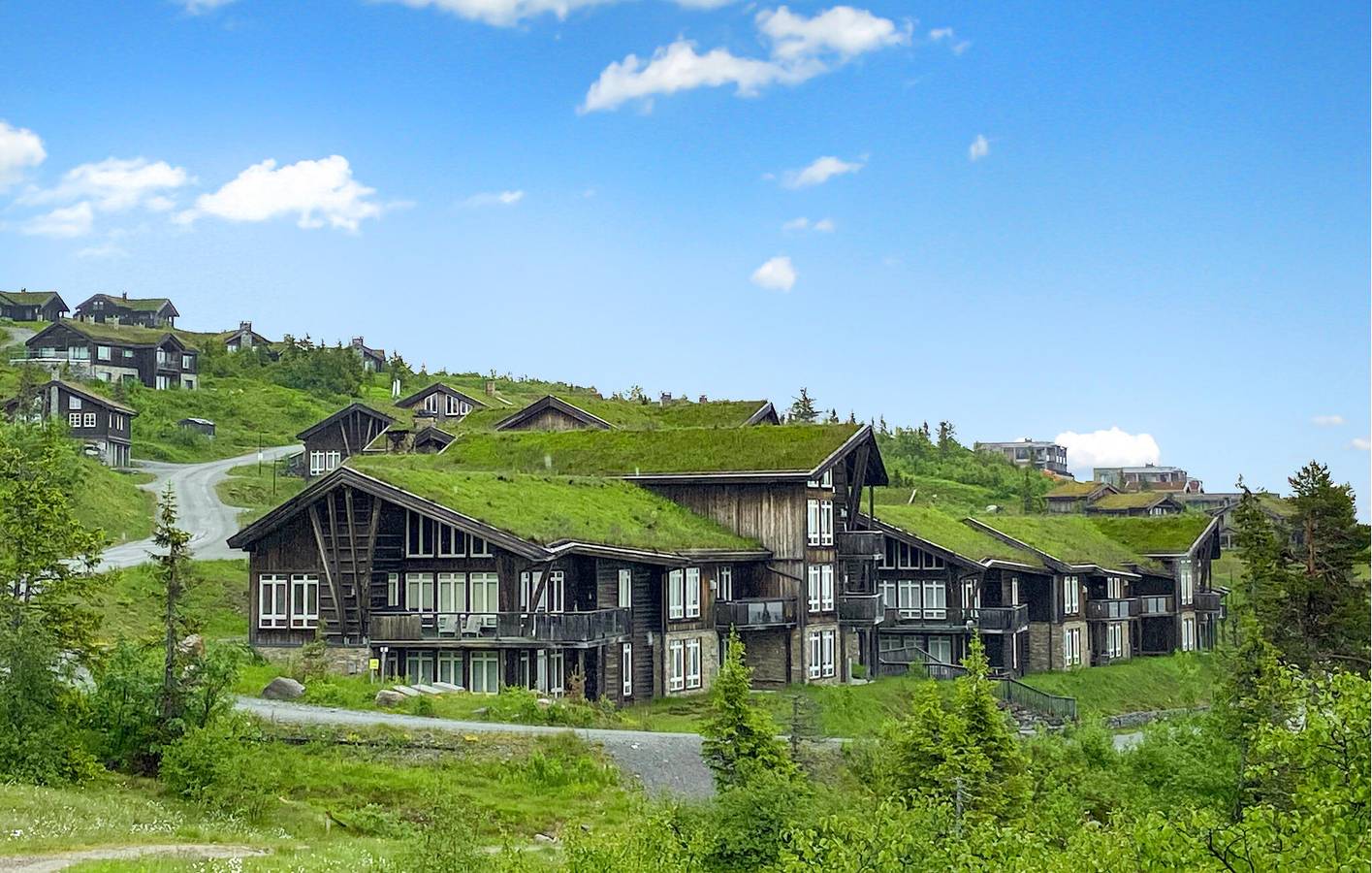 Hel ferieleilighet, Ferieleilighet for 6 personer med hage in Norefjell, Krødsherad 