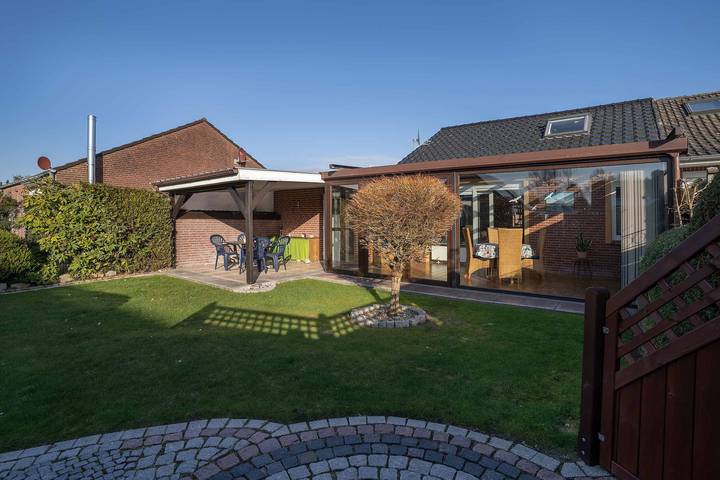 Ferienhaus für 4 Personen, mit Garten