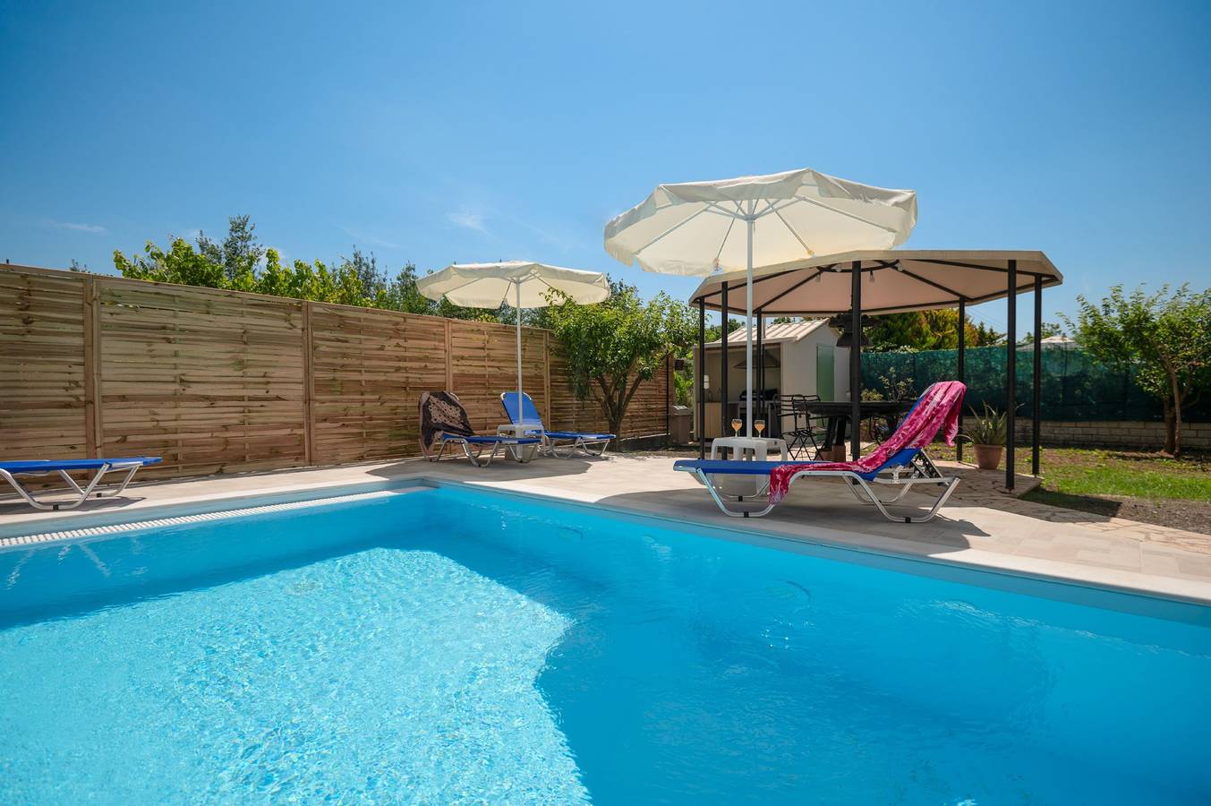 Ferienhaus für 5 Personen mit Balkon in Korfu