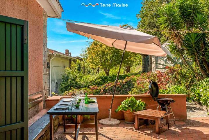 Appartement de vacances pour 4 personnes, avec jardin
