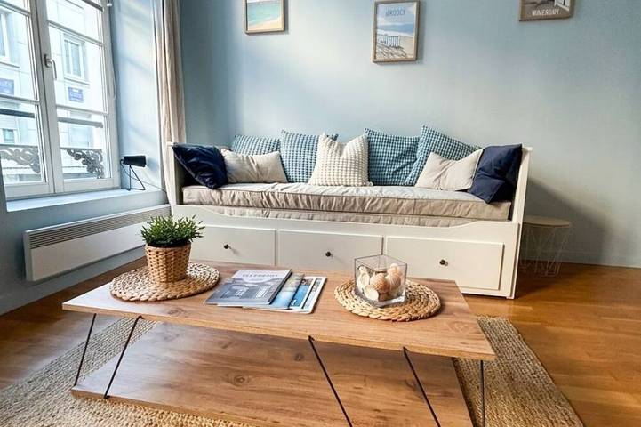 Appartement entier, La Cabine 17 - Studio de Standing en Centre-Ville in Boulogne-sur-Mer, Région de Boulogne-sur-Mer