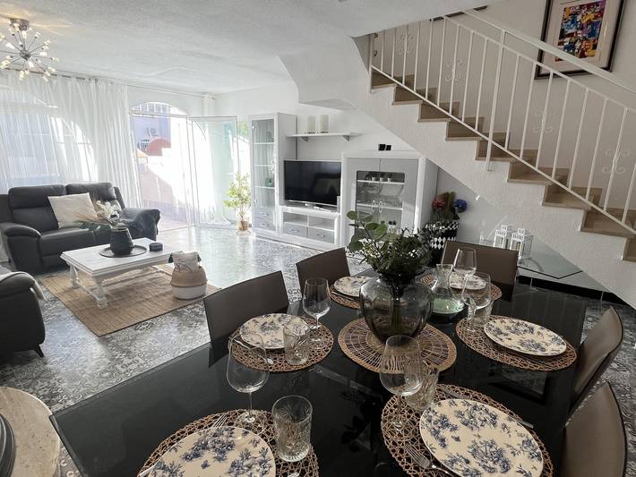 Ferienhaus für 5 Personen, mit Meerblick und Balkon sowie Terrasse und Garten in Alicante - 3