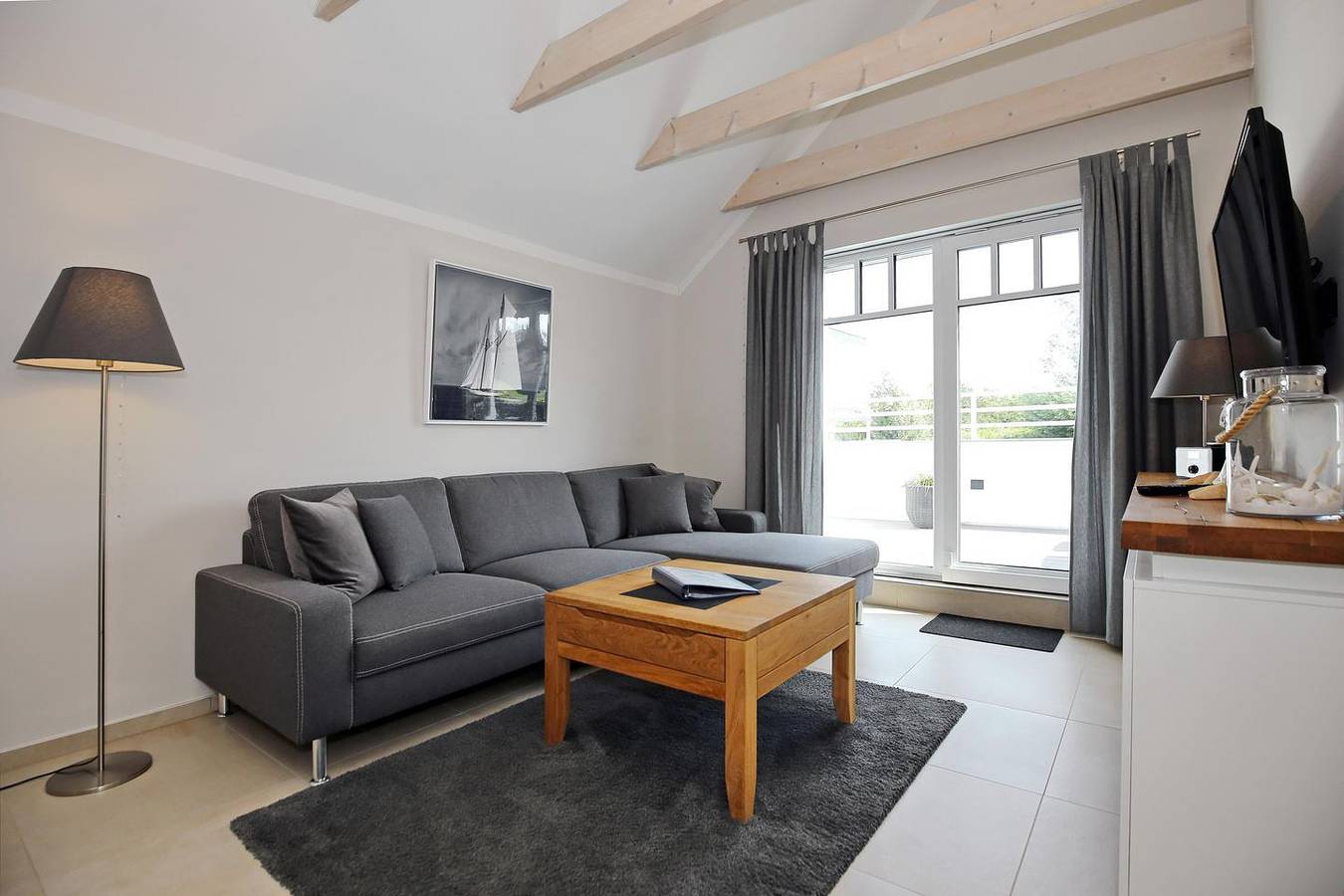 Ganze Wohnung, 70m² Wohnung mit Balkon für 4 Personen und Hund in Wittenbeck, Bad Doberan & Umland