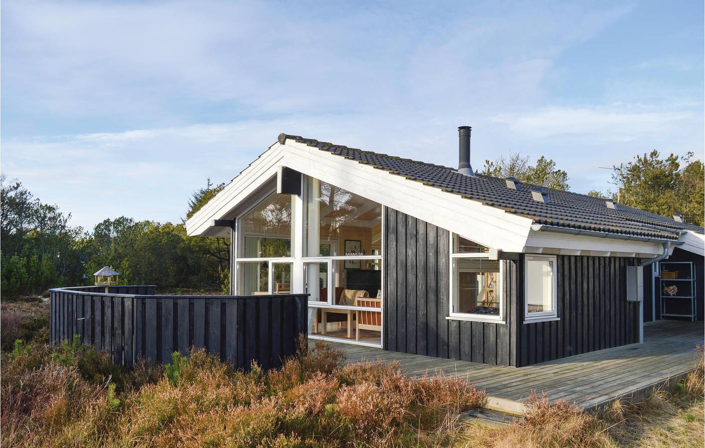 Ferienhaus für 6 Personen mit Terrasse in Lodskovvad, Ålbæk