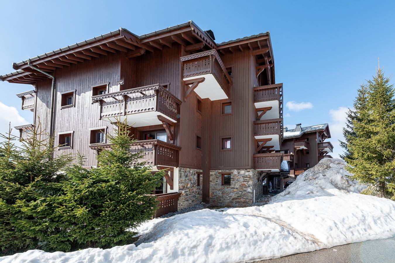 Apartamento entero, Apartamento 'Lapon H10' con vistas a la montaña y balcón in Hauteluce, Albertville region