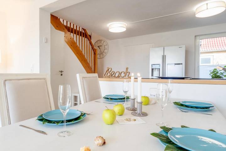 Ferienhaus für 7 Personen, mit Terrasse und Garten sowie Ausblick in Rappin