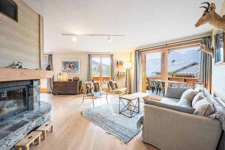 Maison pour 14 personnes, avec Balcon et Jardin dans Les Trois Vallées
