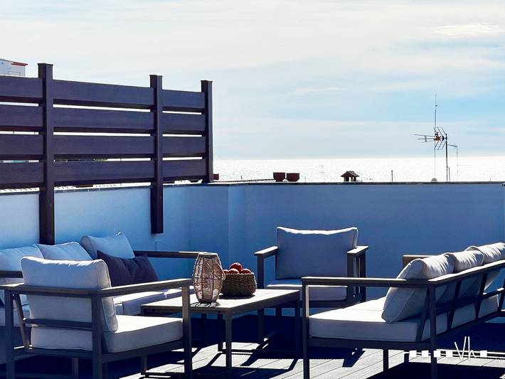 Entire apartment, Penthouse with private pool, sea view - 4 guests in Platja de l'Ampolla (Moraira), Teulada (Spain)