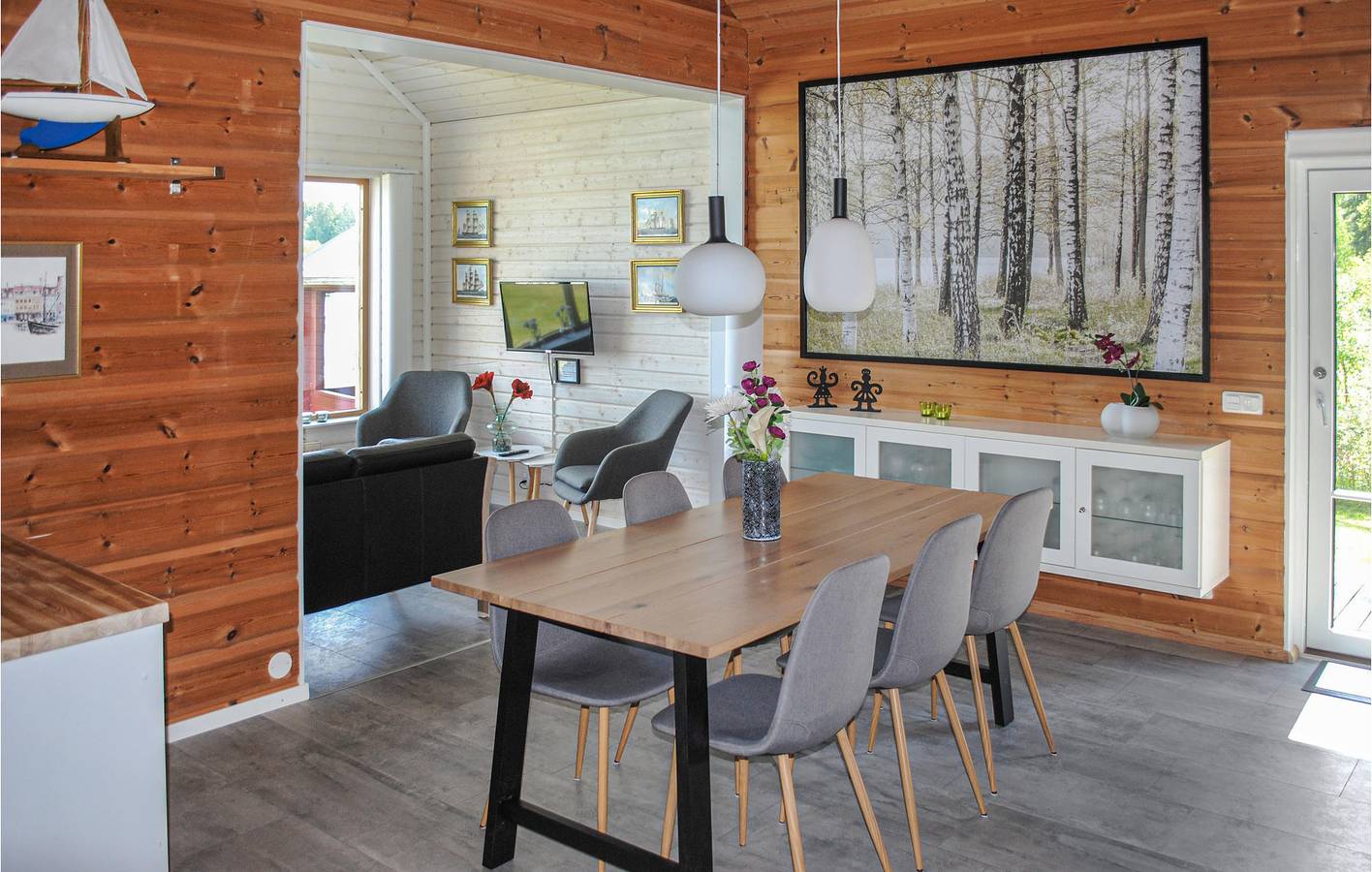 Ferienhaus für 8 Personen mit Terrasse in Starkeryd, Linnesjön