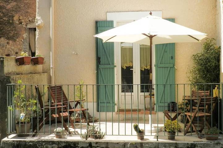 Appartement de vacances pour 2 personnes, avec terrasse, animaux acceptés