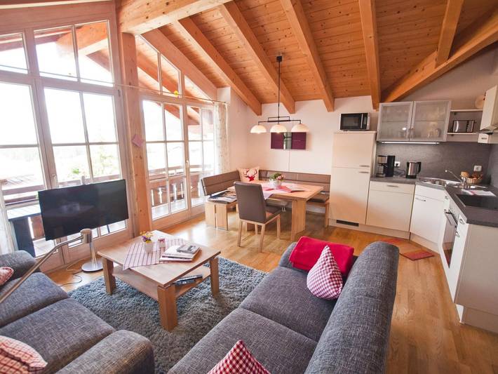 Hütte für 2 Personen, mit Balkon und Garten im Allgäu - 3