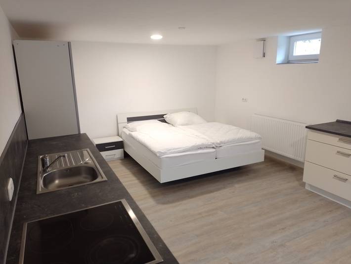 Apartamento inteiro, Apartamento Sonnenschatten com Wi-Fi in Neuburg a.d.Kammel, Suábia (Baviera)