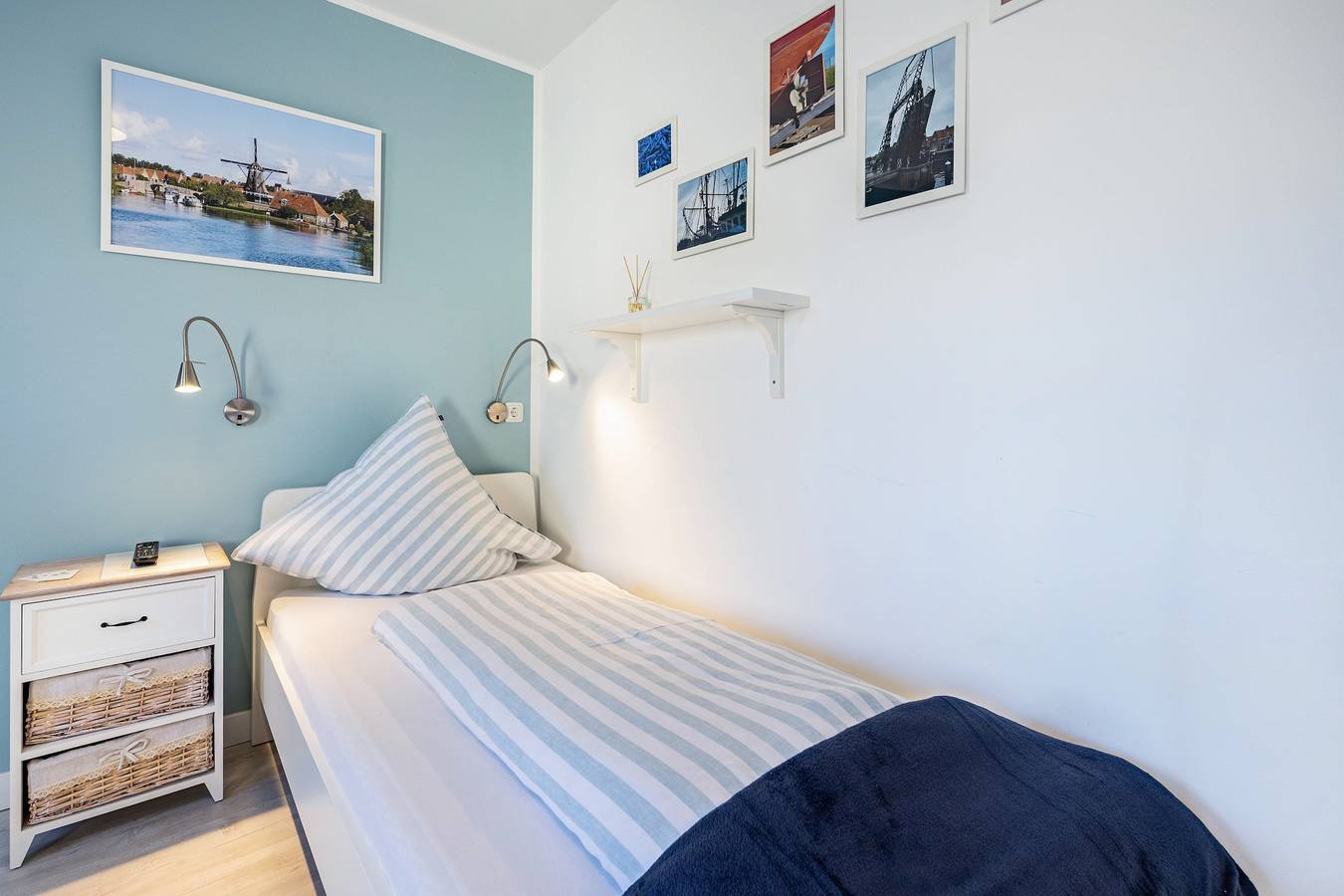 Ganzes Studio, Einzimmerapartment "Friesenstube" mit Privatterrasse, Gemeinschaftsgarten und Wlan in Kerken, Niederrhein