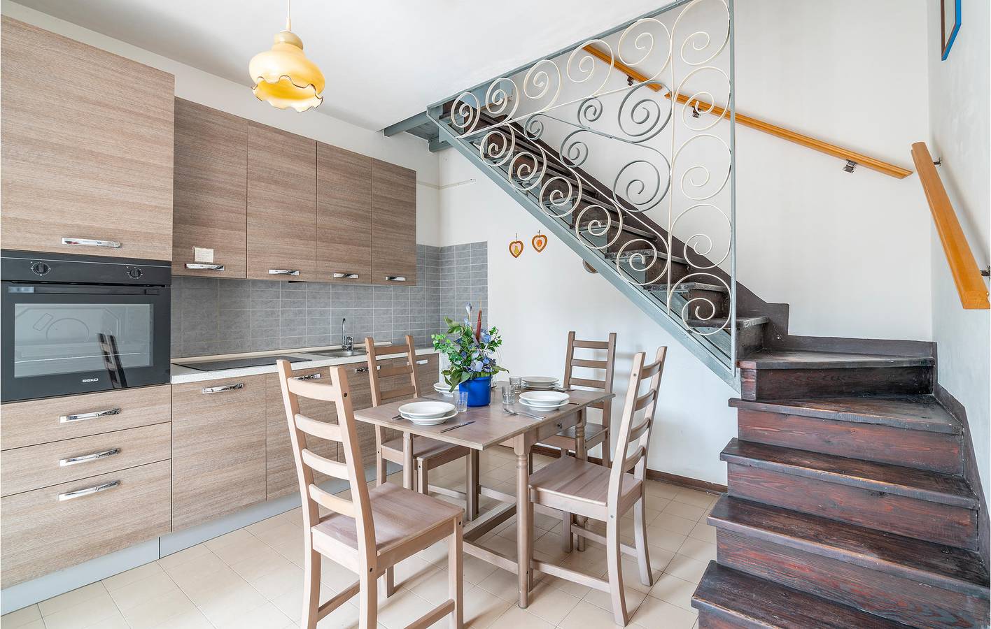 Appartement au rez-de-chaussée avec climatisation, parking et cuisine, à 300 m de la plage. in Rosolina Mare, Polesine