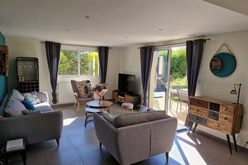 Location de vacances pour 8 personnes, avec terrasse et jardin dans Plage Traon Nevez Plouezoc H