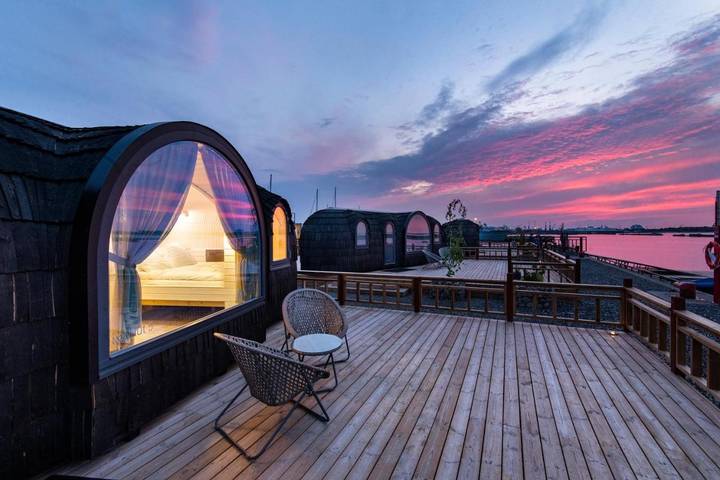 Appart’hôtel pour 2 personnes, avec sauna et balcon
