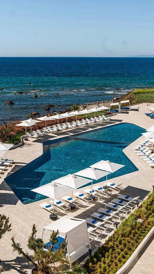 Hôtel pour 3 personnes, avec piscine et balcon ainsi que sauna et jacuzzi à Tanger