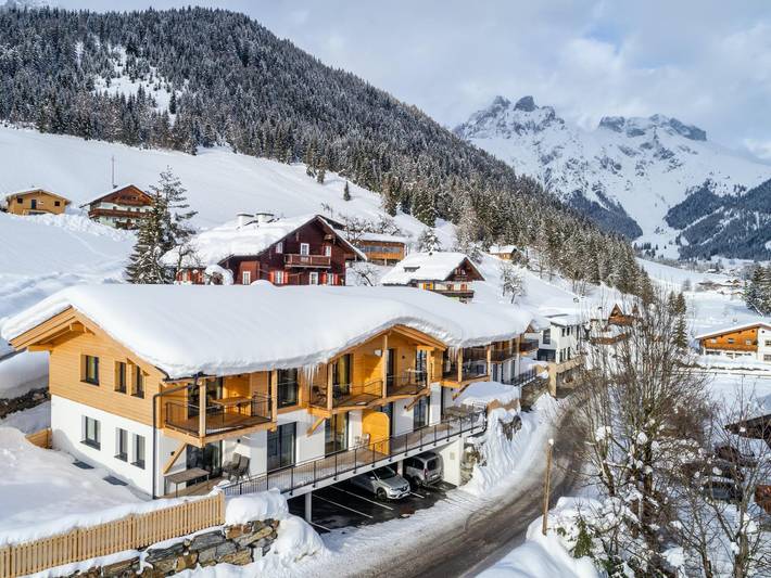 Vakantiewoning voor 16 personen, with Balkon and Terras as well as Tuin and Sauna in Werfenweng