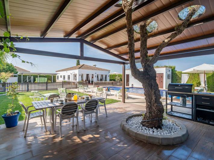 Casa rural para 6 personas, con jardín y piscina en Campiña de Morón y Marchena - 4