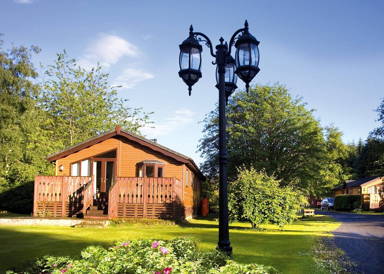 Tima Log Cabin in Scottish Borders