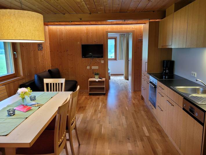 Ferienwohnung für 3 Personen, mit Garten und Ausblick sowie Balkon, kinderfreundlich in Schoppernau - 3