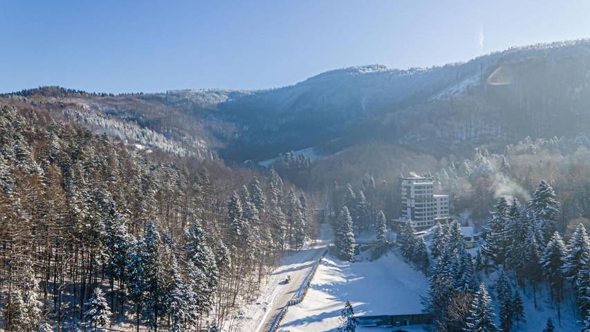 Apartament wakacyjny dla 4 osób, z ogród i widok w Porąbka