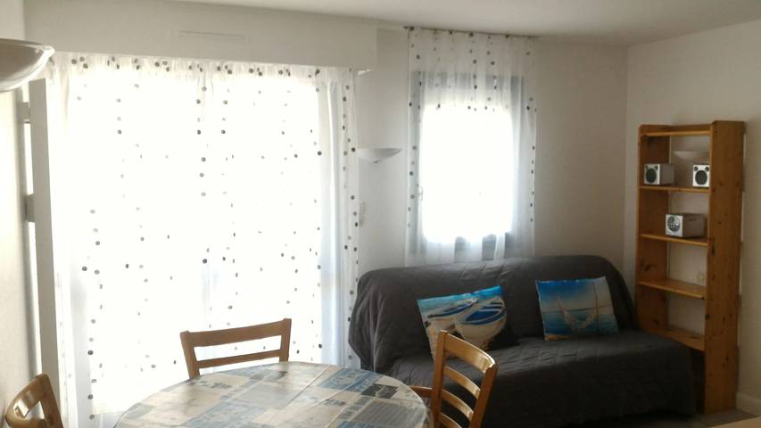 Gîte pour 4 personnes, avec balcon/terrasse dans Plage Benoît