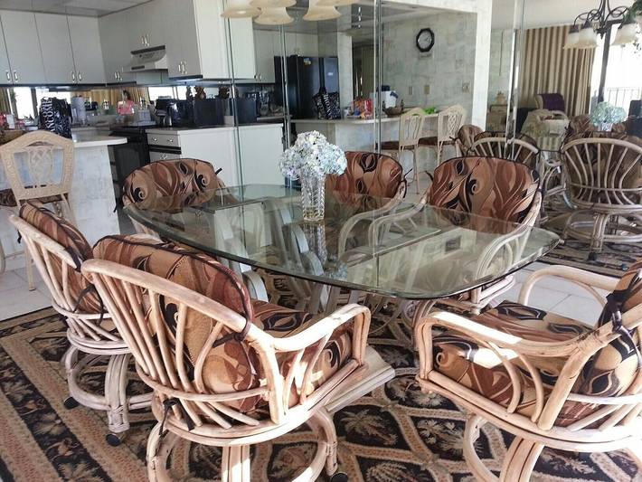 Vacation rental for 10 people, with sauna and balcony as well as hot tub in Panama City Beach