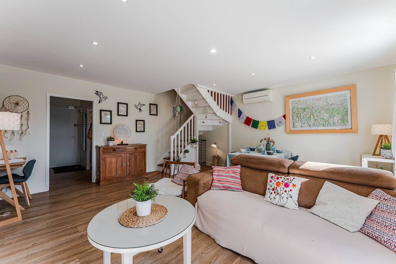 Maison de vacances « Les Mimosas » avec terrasse privée, Wi-Fi et climatisation in Mios, Région d'Arcachon