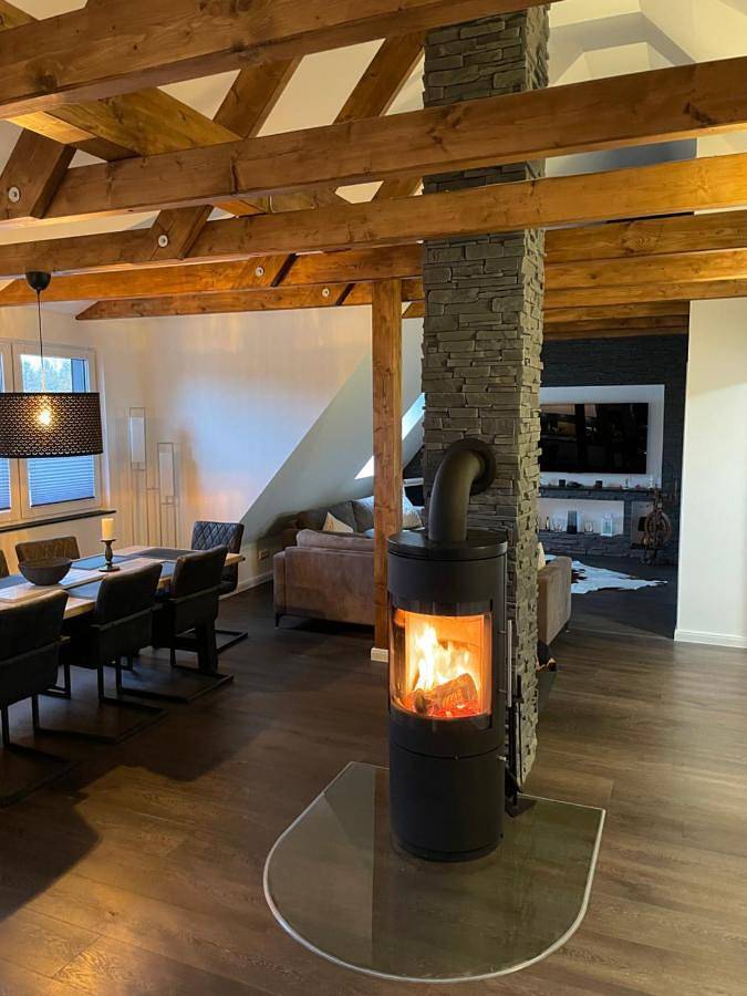 Ferienwohnung für 6 Personen, mit Balkon und Terrasse sowie Garten und Ausblick in Alt Schwerin - 3
