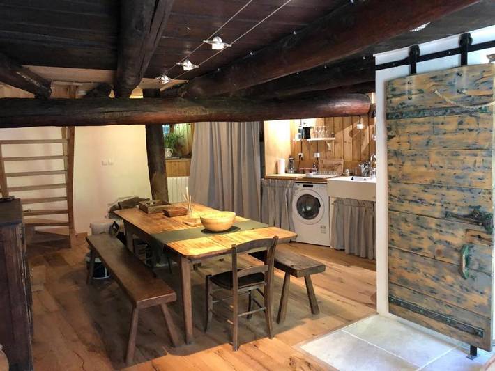 Gîte pour 4 personnes, avec terrasse et vue, animaux acceptés à La Grave - 2