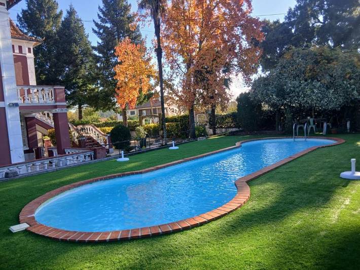 Casa rural para 18 personas, con Balcón y Terraza además de Piscina y Vistas en Espadanal - 4