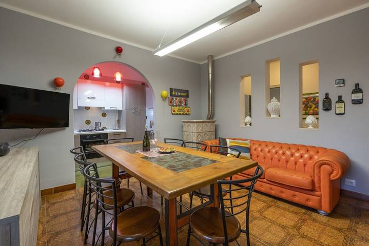 Apartamento entero, Apartamento de vacaciones para 6 personas con jardín in Leporano, Golfo de Tarento