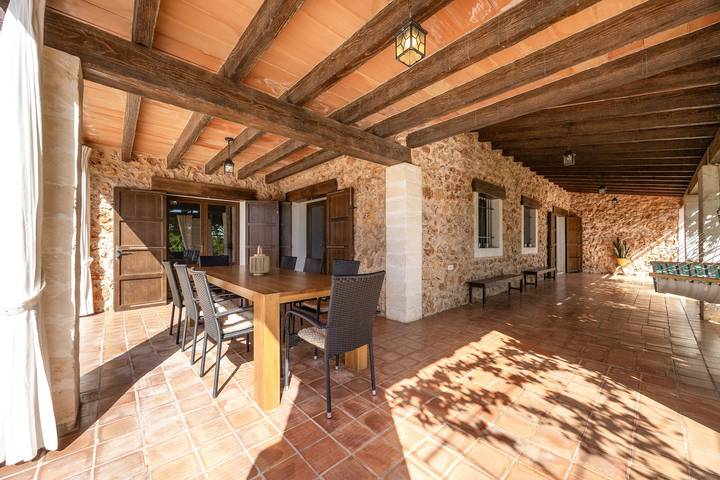 Landhaus 'Villa Es Coll Doret' mit privatem Pool, privater Terrasse und WLAN in Manacor, Mallorca Osten