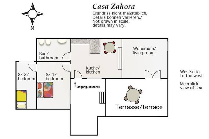 Casa rural para 3 personas, con piscina y vistas además de terraza y jardín en Guía de Isora - 3