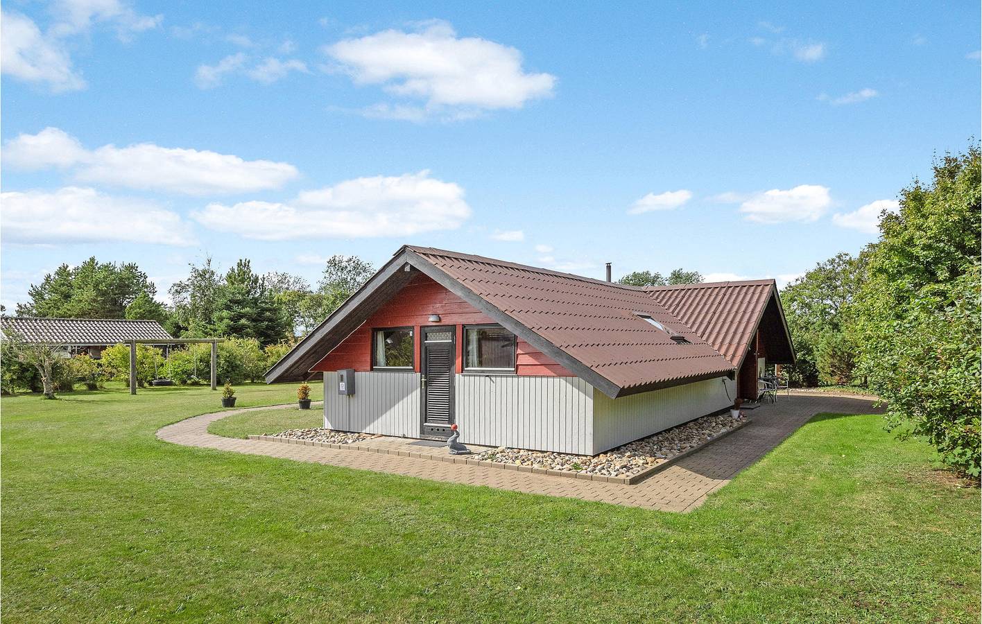 Ferienhaus für 6 Personen mit Terrasse in Skjern, Ringkøbing Fjord