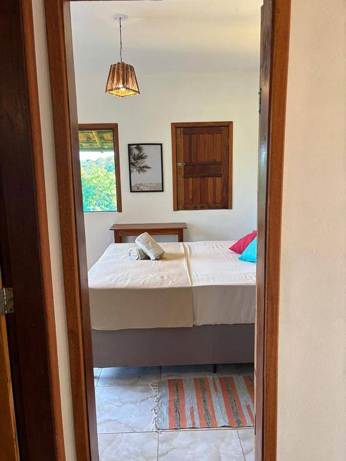 Casas e apartamentos de temporada para 6 pessoas, com vista e jardim em Itacaré