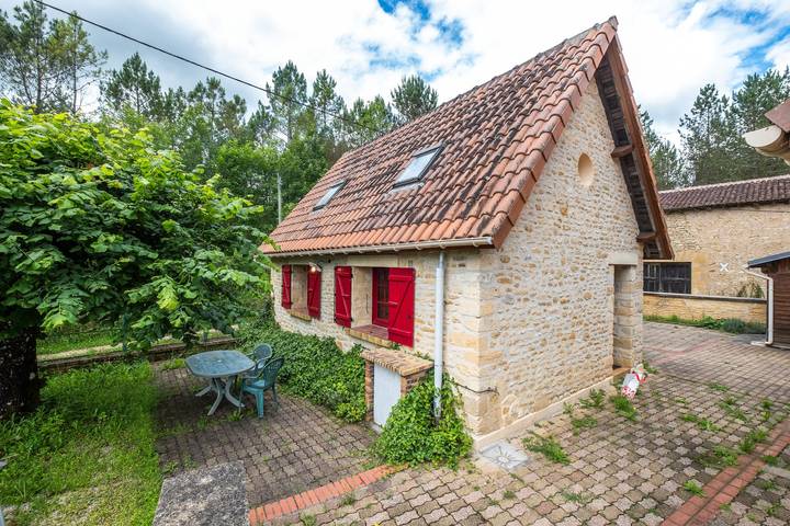 Ferienhaus für 4 Personen, mit Garten