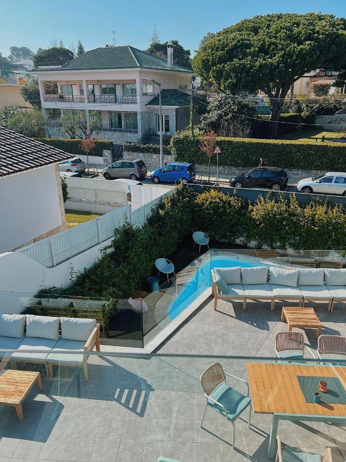Chambre d’hôte pour 2 personnes, avec piscine ainsi que jardin et vue à Cascais