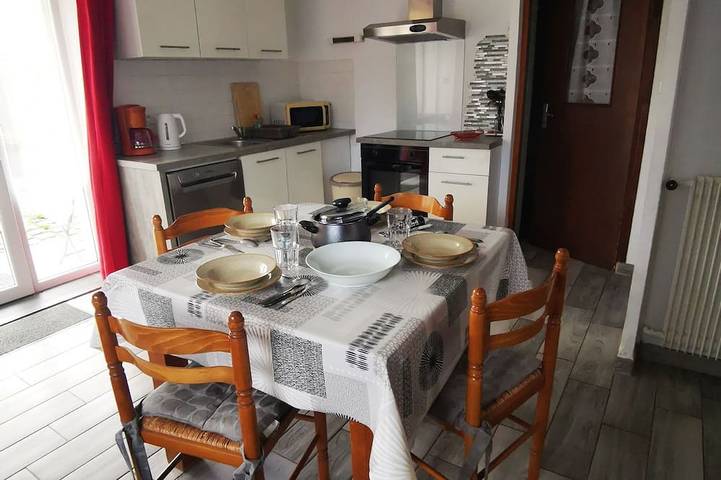 Appartement de vacances pour 4 personnes, avec Jardin
