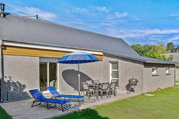 Location de vacances pour 6 personnes, avec terrasse et jardin dans Thiétreville