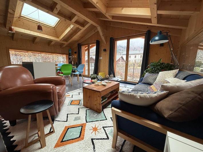 Gîte pour 4 personnes, avec balcon et vue dans Les Bossons - 2