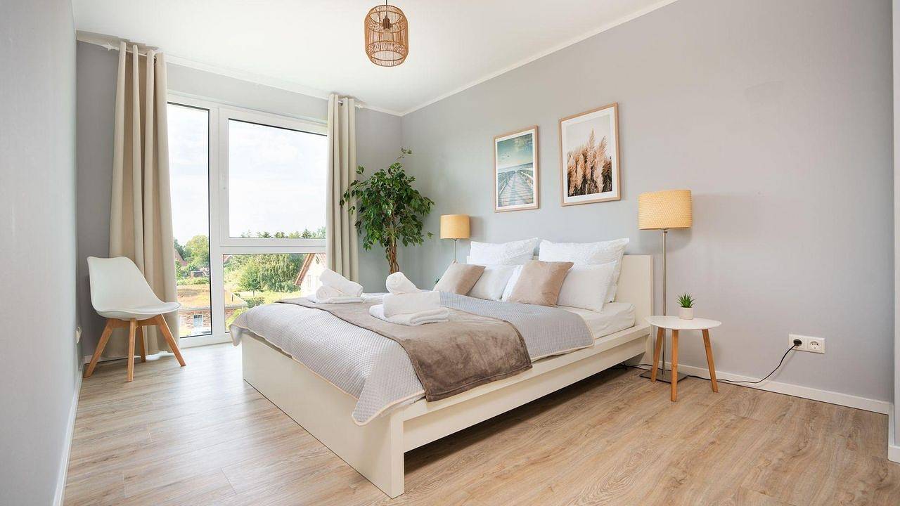 Ganze Ferienwohnung, Ferienwohnung für 4 Personen (58 m²) in Zarrentin in Zarrentin am Schaalsee, Ludwigslust-Parchim