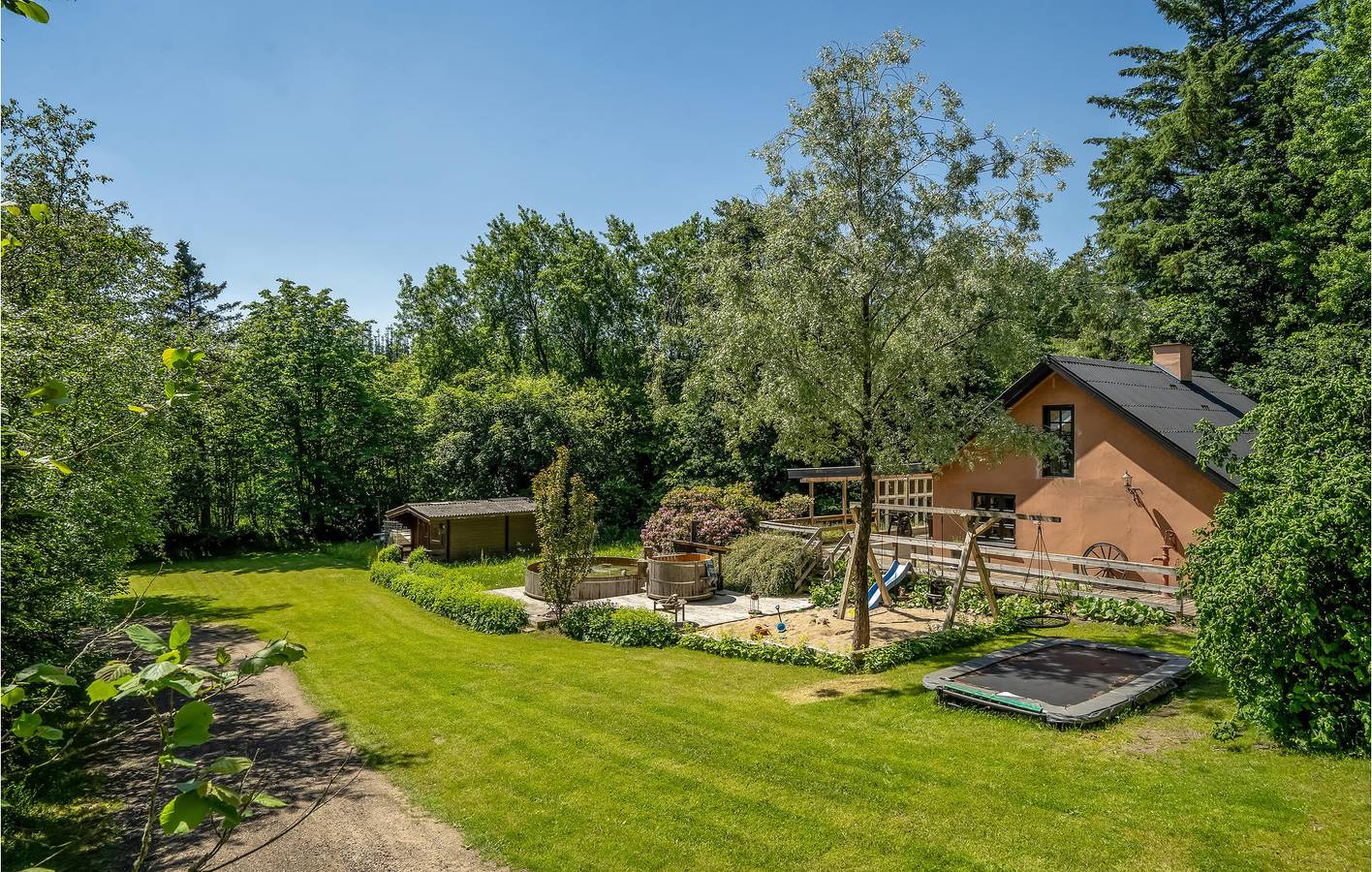 Ferienhaus für 6 Personen mit Garten in Ringkøbing-Skjern